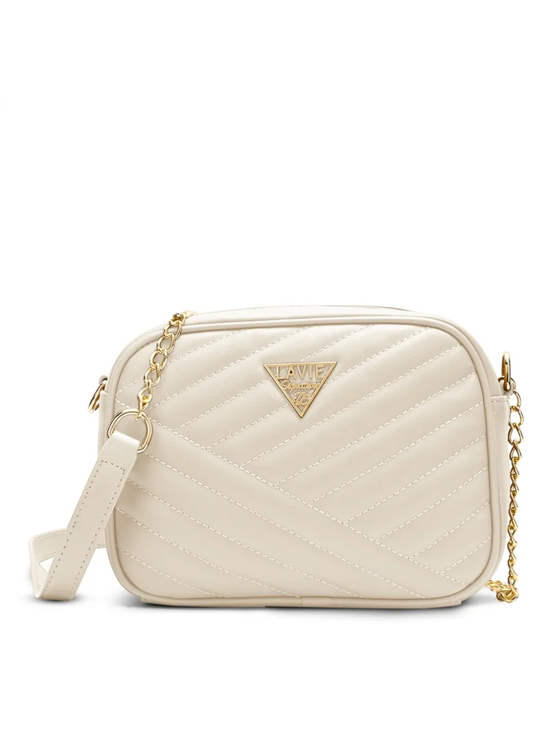 Signature Dallas Woman's Box Sling Bag (Offwhite)