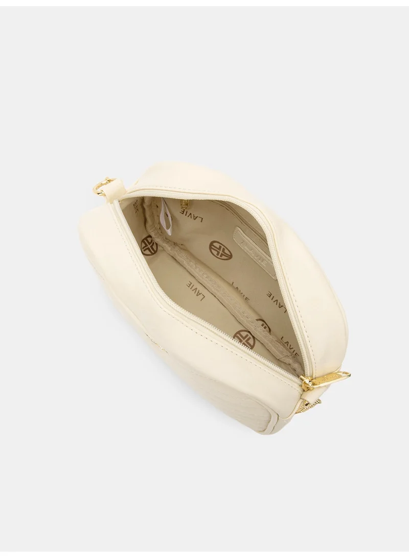 Lavie  Signature Dallas Woman's Box Sling Bag (Offwhite) for Women | Best Price UAE