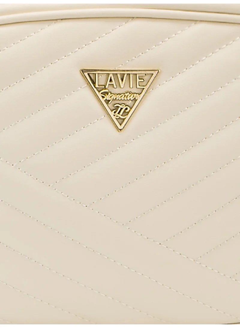 Lavie  Signature Dallas Woman's Box Sling Bag (Offwhite) for Women | Best Price UAE