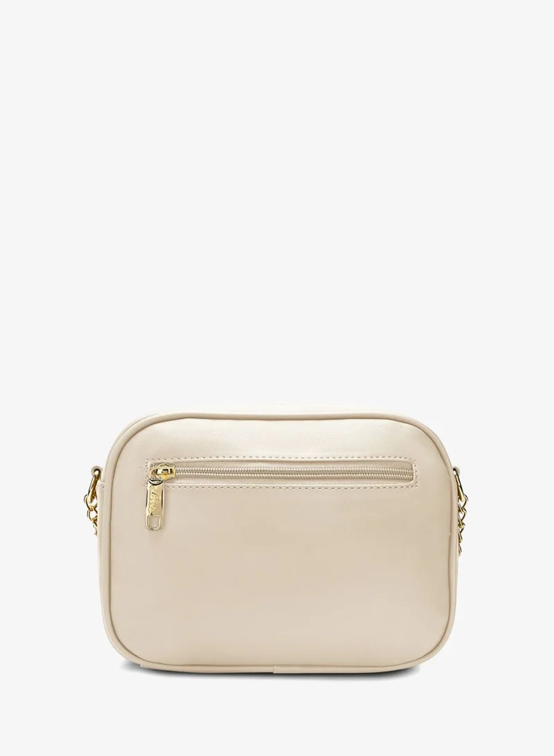 Lavie  Signature Dallas Woman's Box Sling Bag (Offwhite) for Women | Best Price UAE