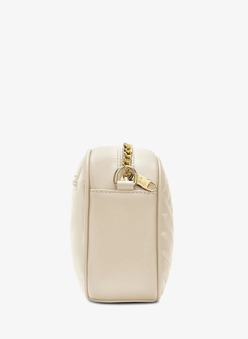 Lavie  Signature Dallas Woman's Box Sling Bag (Offwhite) for Women | Best Price UAE