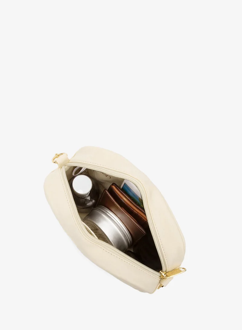 Lavie  Signature Dallas Woman's Box Sling Bag (Offwhite) for Women | Best Price UAE