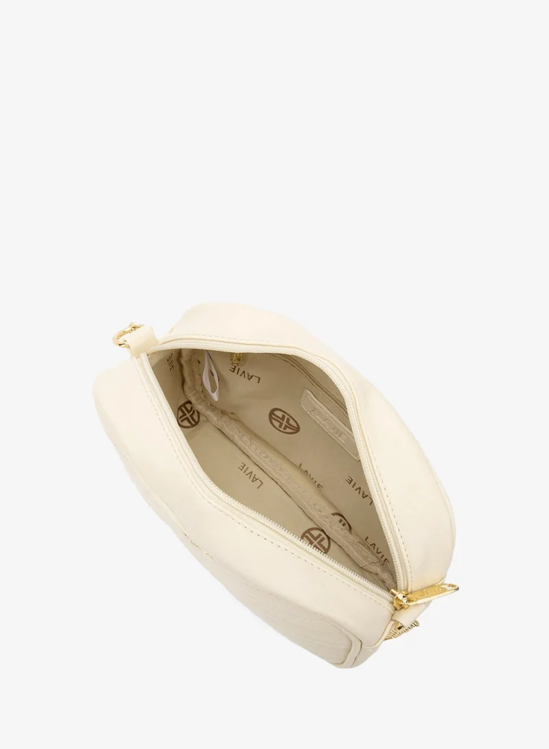 Lavie  Signature Dallas Woman's Box Sling Bag (Offwhite) for Women | Best Price UAE
