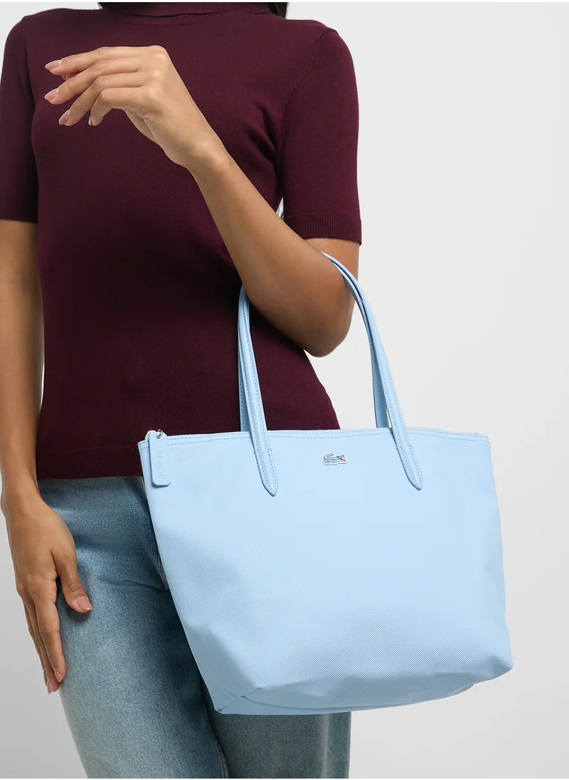 LACOSTE Essentials Top Handle Zip Over Tote