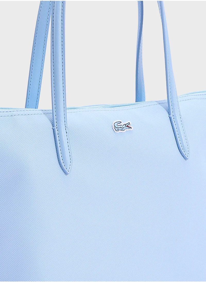 LACOSTE Essentials Top Handle Zip Over Tote