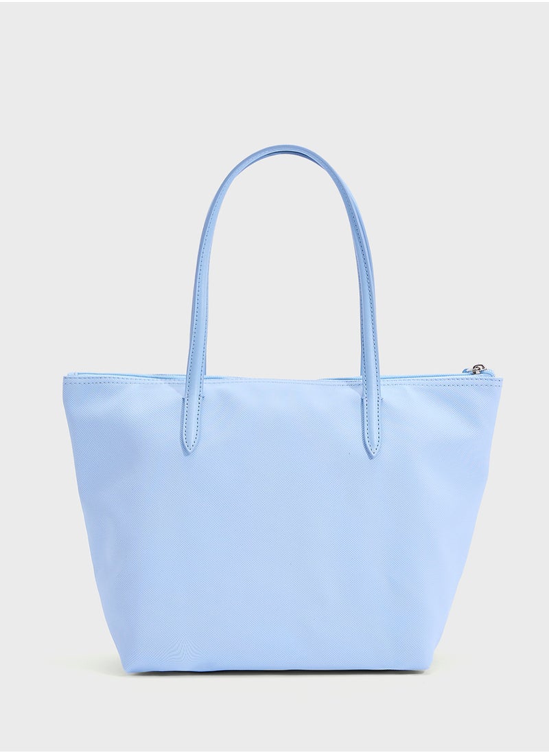 LACOSTE - Essentials Top Handle Zip Over Tote - Image 1