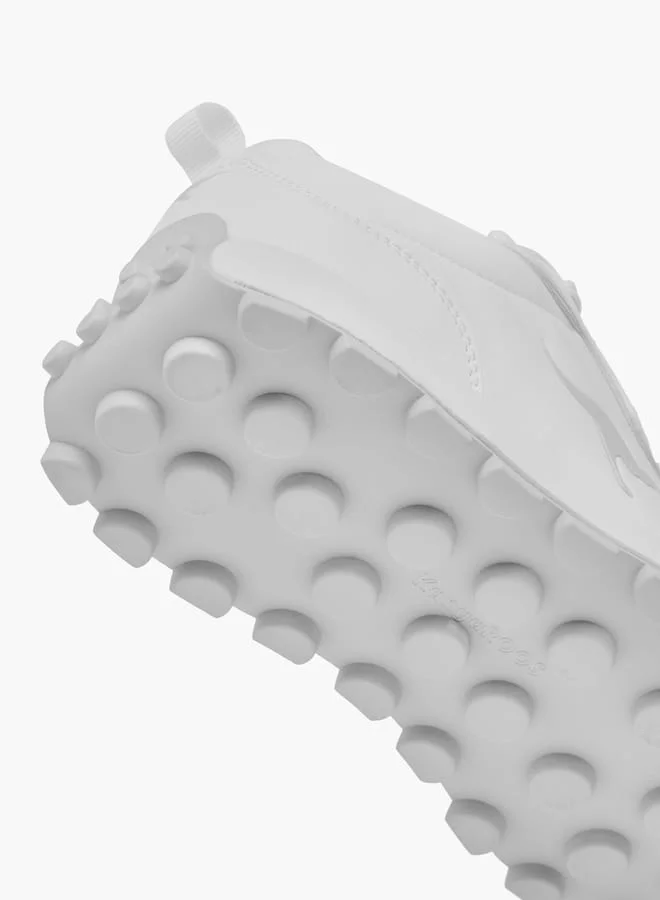 kangaROOS Women's Logo Embossed Sports Shoes with Lace-Up Closure
