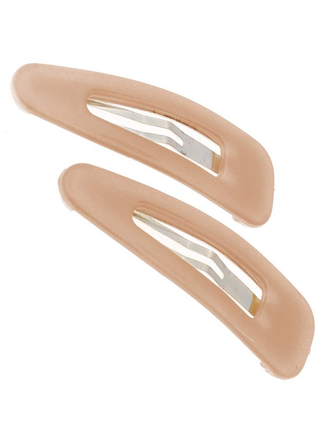 CAMILA Paris Cp3090 French Hair Snap Clip Barrette Hair Slides Clic Clac For Women Styling Girls Side Slidein Metal Snap Pin Hair Accessories For Women. Strong Hold No Slip Grip Made In France - Image 2