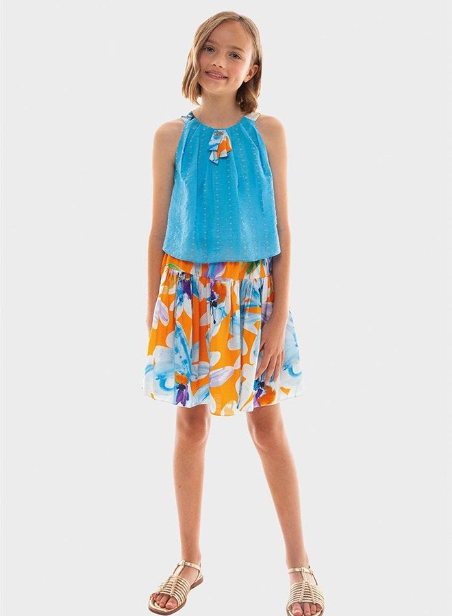 Lia Lea Girl Blue Blouse - Image 1