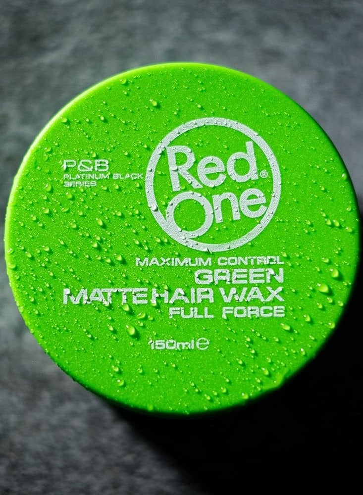ريد ون شمع تصفيف الشعر ريد ون الأخضر 150 مل – لمسة نهائية غير لامعة | تثبيت فائق | برائحة جوز الهند | للرجال والنساء - Image 4
