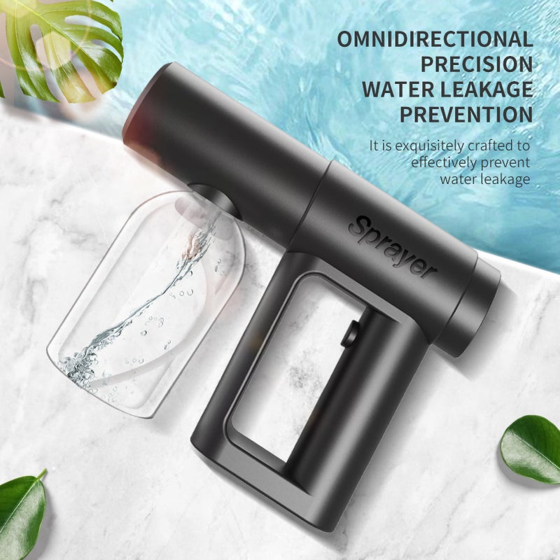 280mL Nano Atomizer Mist Handheld USB Rechargeable Nano Sprayer Fogger Portable Electric Sprayer for Home School Office Garden 6.5ft Range - Image 5