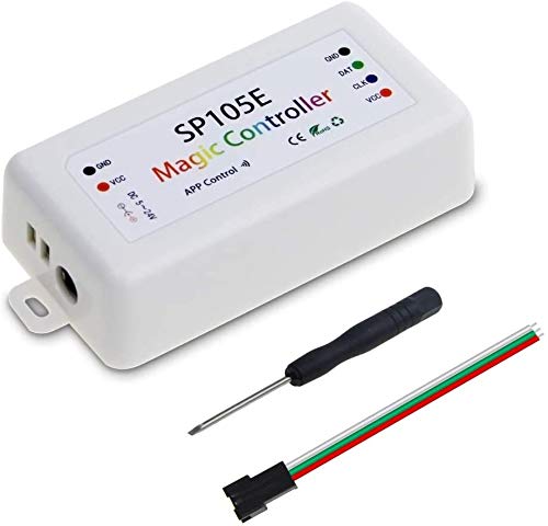 protium مجموعة شريط إضاءة بكسل بروتيوم PC Dream Color WS2812B 5V IP67 مقاوم للماء 60 LEDm مع وحدة تحكم ومصدر طاقة 5م ICRGB28126 - Image 2