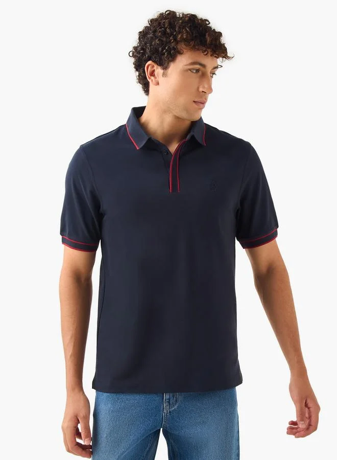 Emperor Logo Embroidered Polo T-shirt