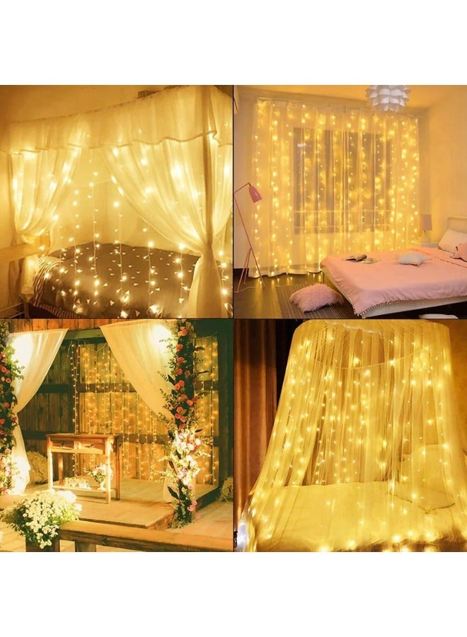 ليد ستارة إضاءة ليد احتفالية 6*4 (650LED) - زينة رمضان، العيد، مناسبات خاصة، أجواء رومانسية - Image 5