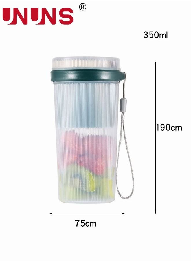 UNUNS - Portable Electric Juicer Blender,350ML Personal Blender For Shakes And Smoothies With USB Rechargeable,12.3oz Handheld Blender - Image 1