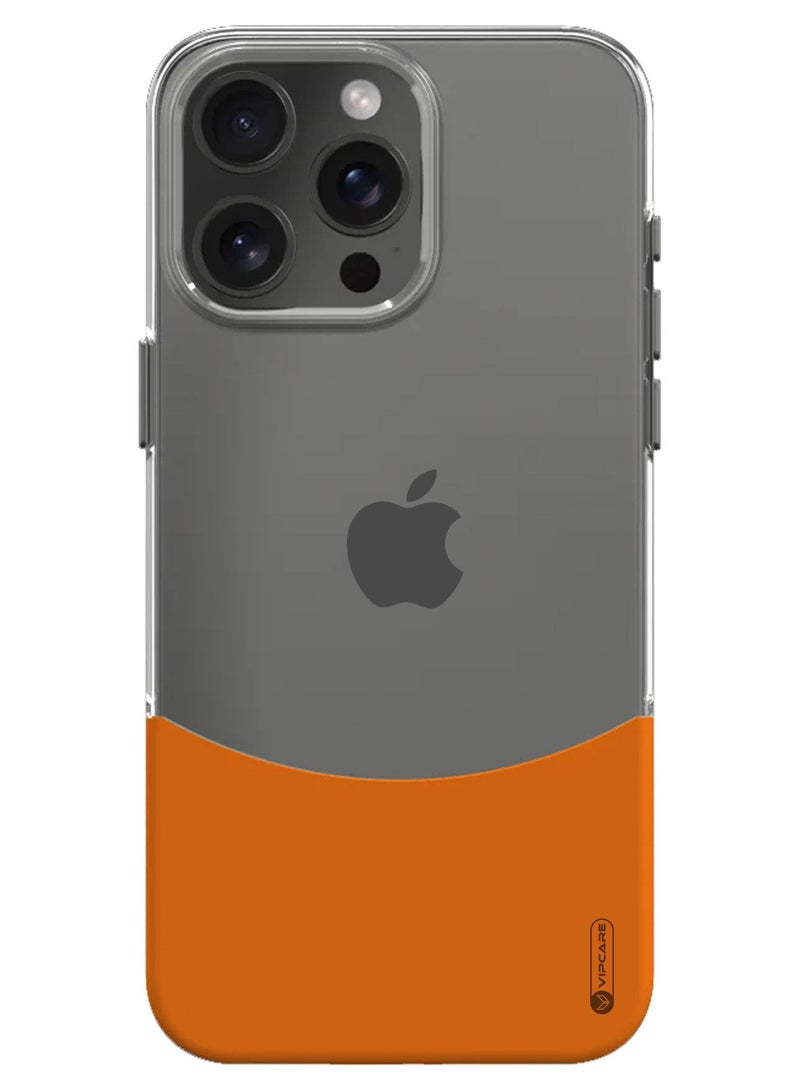 Vipcare Iphone 15 Pro  PC Duo Case- Transparent Smooth Finish Iphone 15 Phone Case- Anti Yellowing Protective 15 Pro  Case- Classic Scratch Resistant Clear Iphone Case