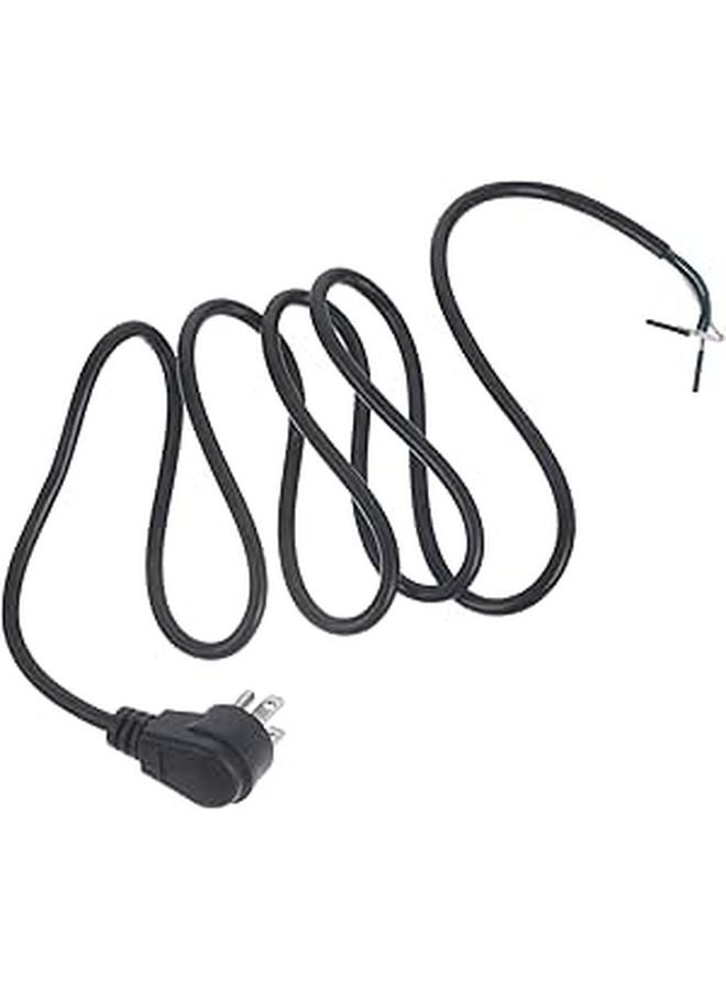 Low Profile Flat Power Extension Cord For TV Computer Projector Behind Furniture - Image 1