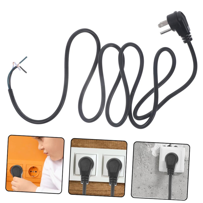 Low Profile Flat Power Extension Cord For TV Computer Projector Behind Furniture - Image 4