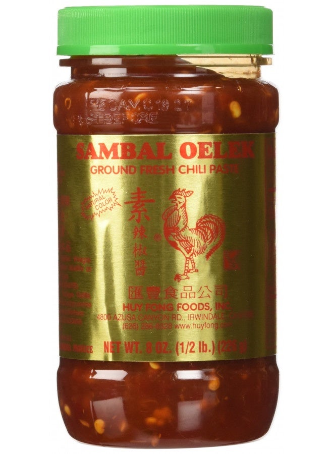 Huey Fong Sambal Oelek Chili Paste 8 Oz  - Image 3
