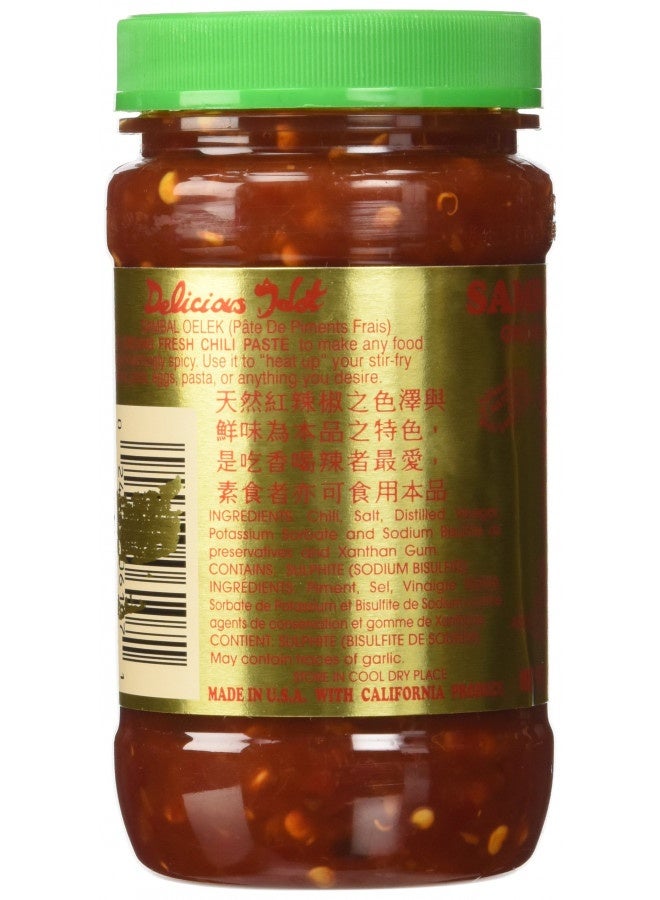 Huey Fong Sambal Oelek Chili Paste 8 Oz  - Image 4