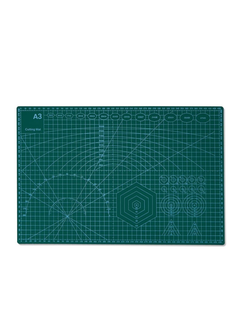 Excefore - Cutting Mat Craft Mat, Self-Healing Craft Cutting Mat, Accurate Guide Grid Lines Design for Cutting Fabric, for Arts and Crafts, Sewing, Quilting and Scrapbooking Projects - Image 1
