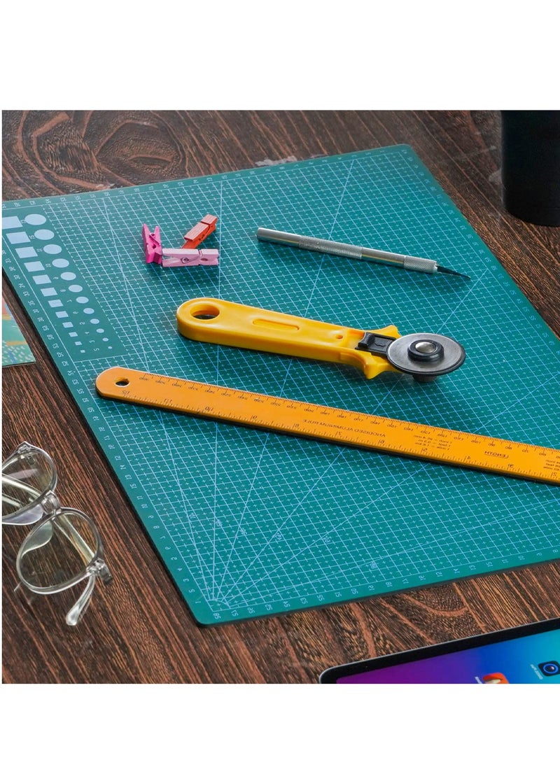 Excefore - Cutting Mat Craft Mat, Self-Healing Craft Cutting Mat, Accurate Guide Grid Lines Design for Cutting Fabric, for Arts and Crafts, Sewing, Quilting and Scrapbooking Projects - Image 1