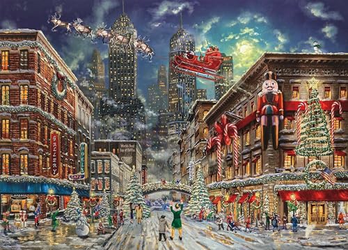 Ceaco Thomas Kinkade Christmas Elf 1000 Piece Jigsaw Puzzle - Image 5