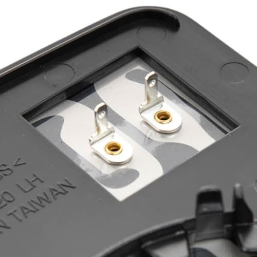 TRQ Driver Side Mirror Glass Heated Snap On Compatible with 2015-2020 Chevrolet Suburban Tahoe GMC Yukon Yukon XL GM1324147 - Image 2