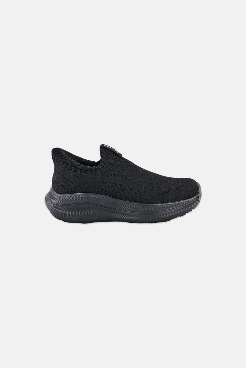 RBX Toddlers Girl Slip On Shoes, Black - Image 3
