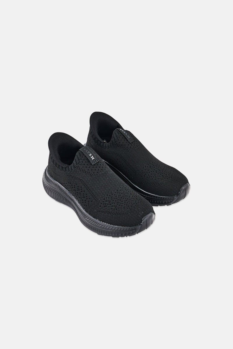 RBX Toddlers Girl Slip On Shoes, Black - Image 4