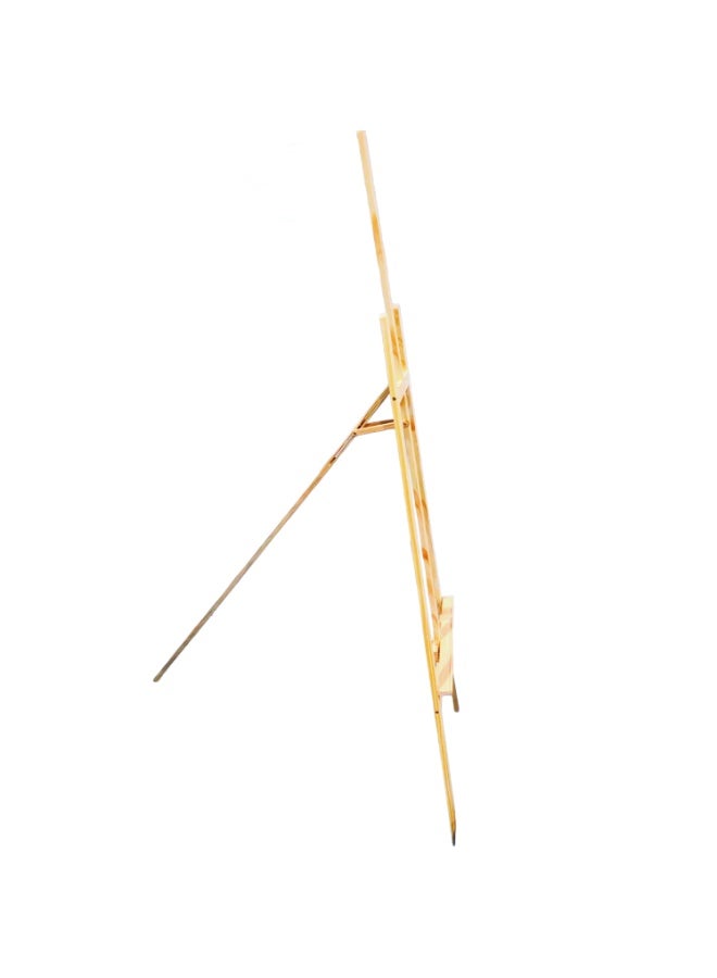 حامل فني خشبي – حامل عرض قابل للتعديل للرسم والتخطيط واللوحات الإعلانية - Image 3