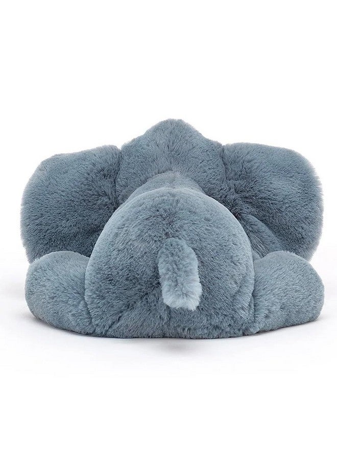Babique Fluppy Sitting Elephant Stuffed Animal Soft Toys for Kids, Boy's and Girl's Room Decor, Birthday Gifts for Kids and Women (45 cm) - Image 3