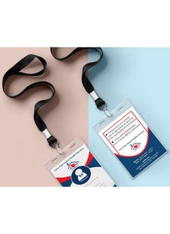 CaseBuy 20Pcs Badge Lanyards Bulk Black Nylon Neck Lanyard Strap With Stainless Swivel Hook For Id Badge Holder Id Card Name Tag Key Chains Wallet Cellphone Office Id Badges  - Image 5