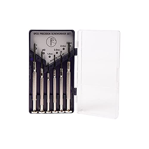 Eastman Precision Screw Driver, Alloy Steel, Black Finished, Comfortable Grip And Easy To Use, Handle Surface Treatment Nickle, set of 6 Pcs. (E-3015) - Image 4