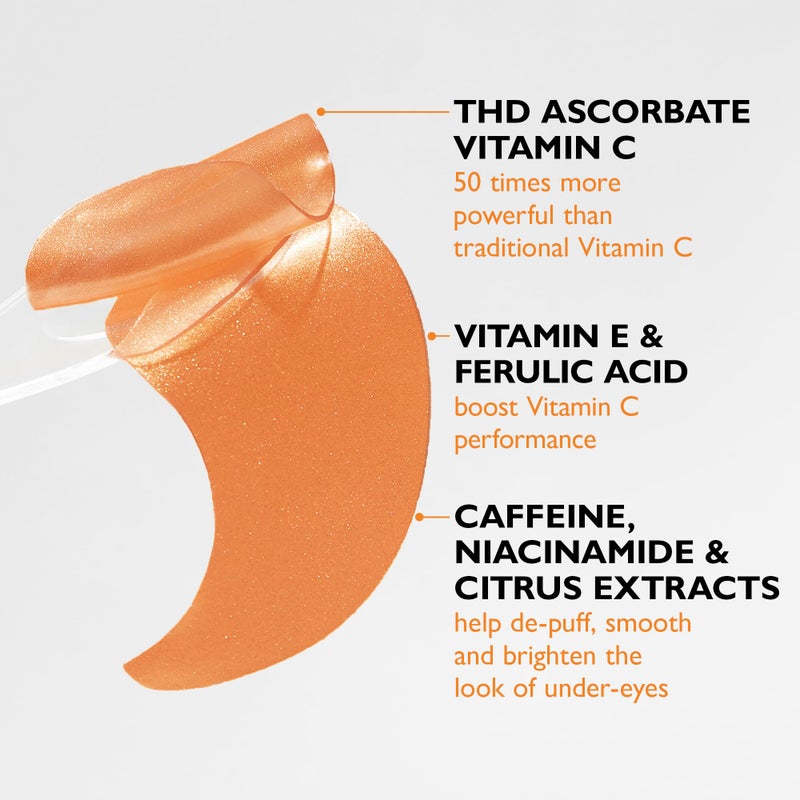 Peter Thomas Roth | Full-Size Vitamin C & Hyaluronic Eye Patches 2-Piece Kit - Image 3