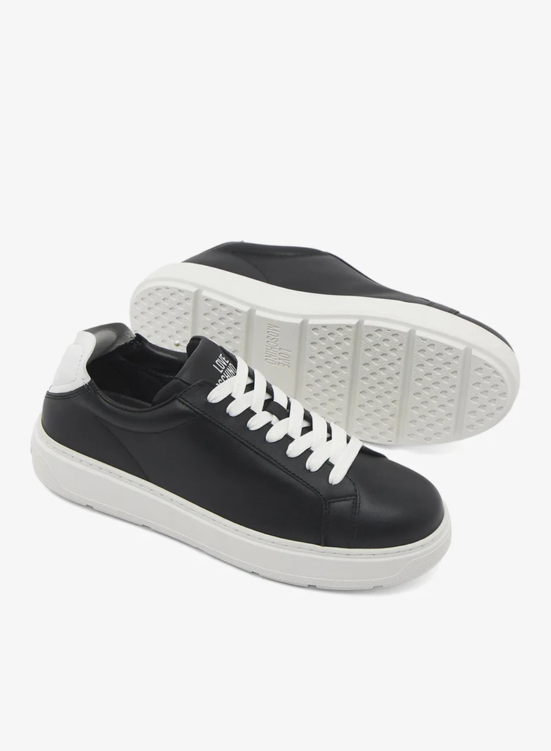 Love Moschino  Logo Low Top Sneakers for Women | Best Price UAE