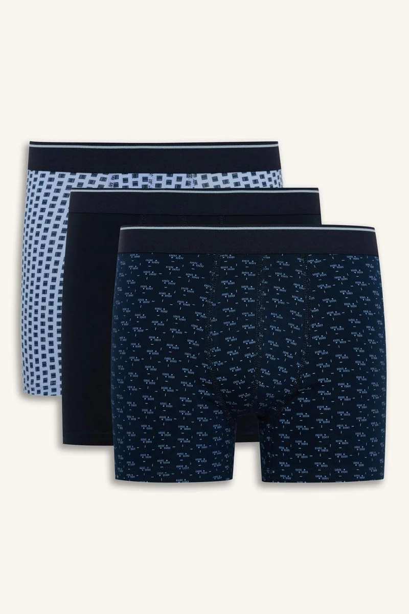 Regular Fit Polka Dot 3 Piece Boxers