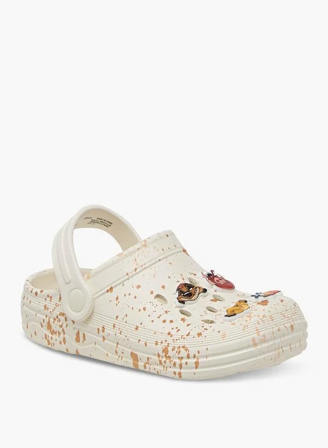 ديزني صنادل مزينة بشخصيات الأسد الملك مع حزام خلفي