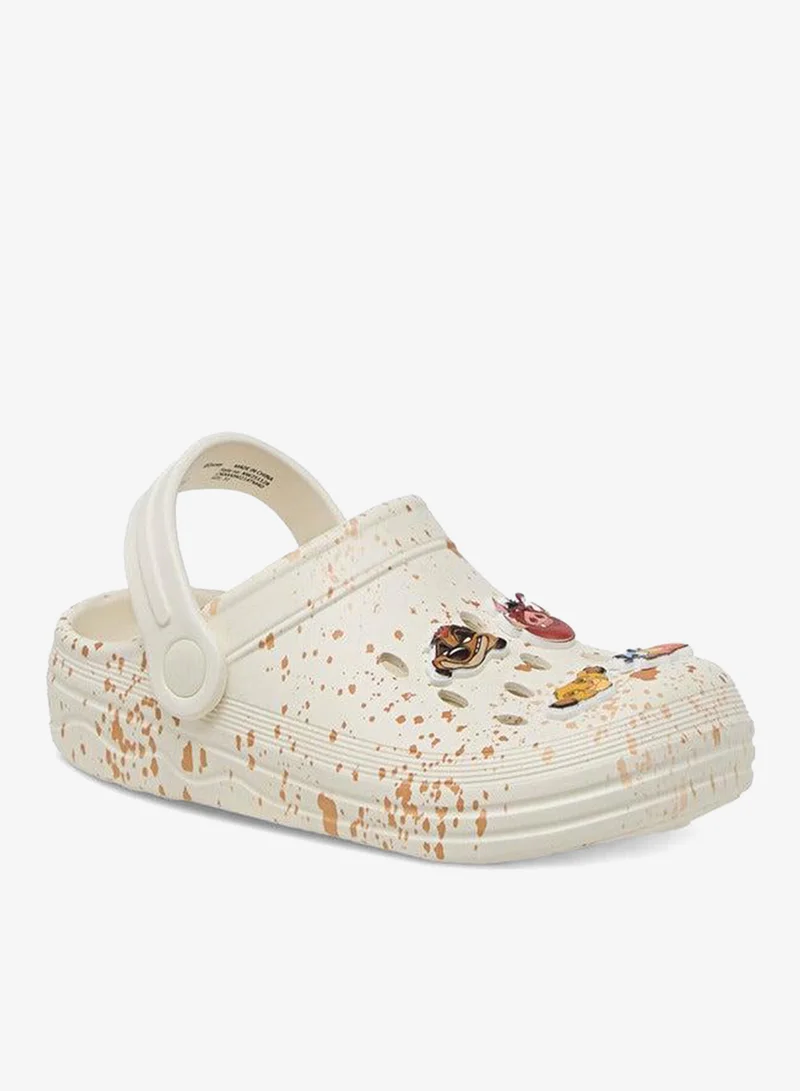 The Lion King Jibbitz Embellished Clogs with Backstrap