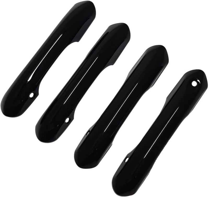 AOKIO Glossy Black Door Handle Cover Trim for Ford Explorer - Image 2