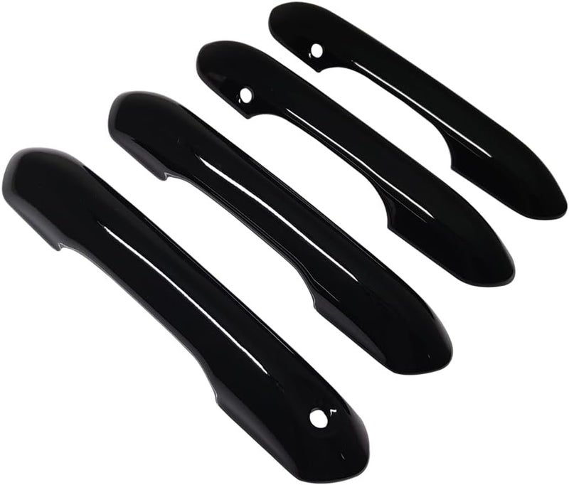 AOKIO Glossy Black Door Handle Cover Trim for Ford Explorer - Image 4