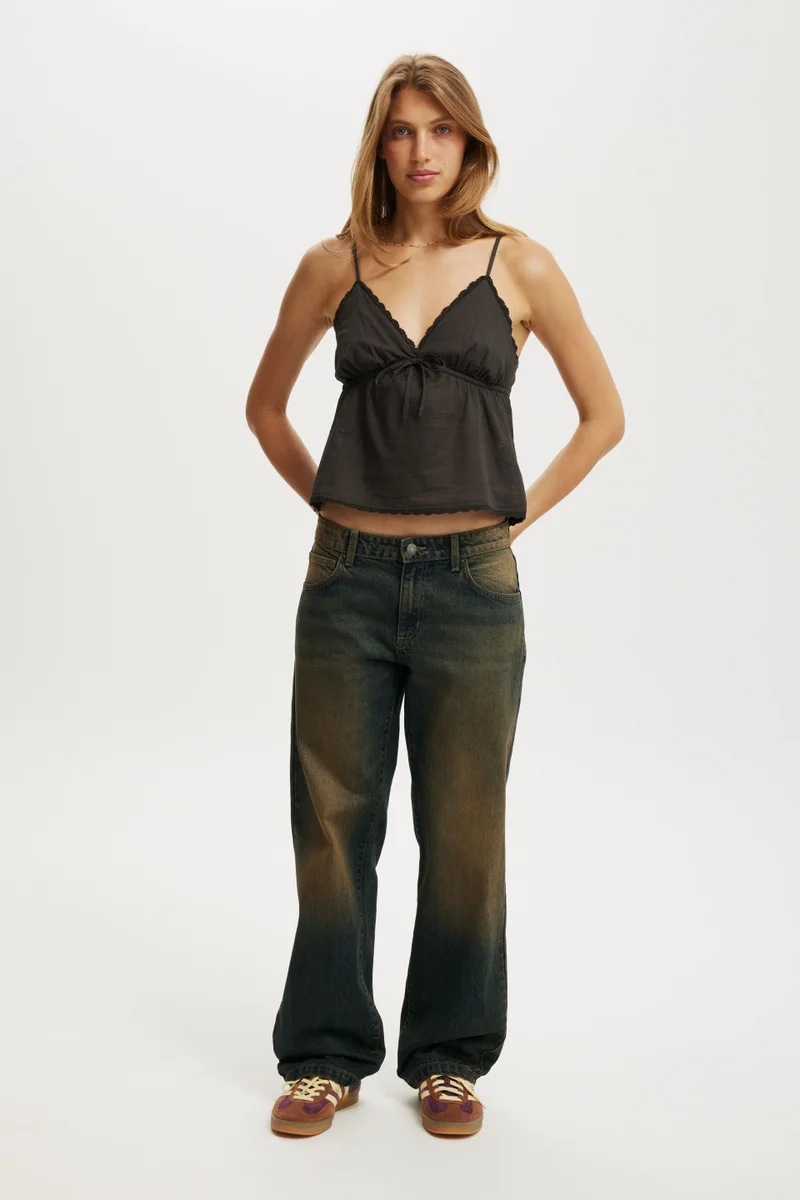 Cotton On Low Rise Straight Jean