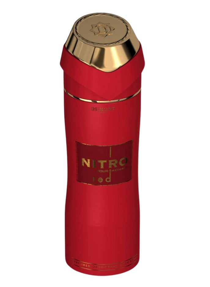 DUMONT PARIS Dumont NITRO RED 6.8oz - Body Spray - for Him  - Image 1