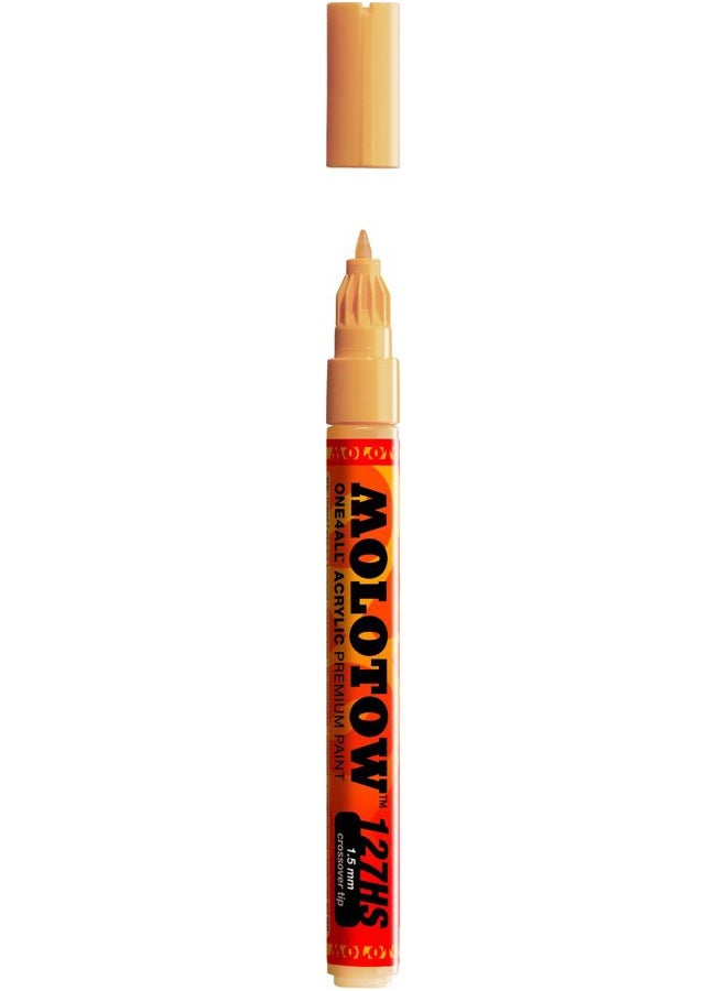 Molotow ONE4ALL Acrylic Paint Marker, 1.5mm, Sahara Beige, 1 Each (127.426) - Image 1