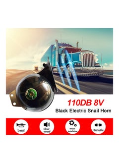 Generic New Style Loud 110DB 8V Electric Snail Air High Pitch Horn For Motorcycles Ships Yachts Trains Whistle  - Image 2