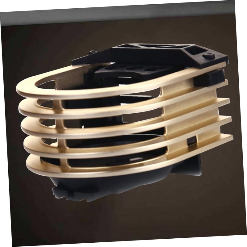 Expandable Car Cup Holder Vent Mount Air Vent Water Bottle Can Holder Golden - Image 4