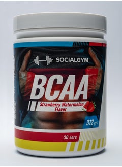 BCAA لتعافي العضلات والطاقة بنكهة الفراولة والبطيخ - 30 حصة - 312 غرام
