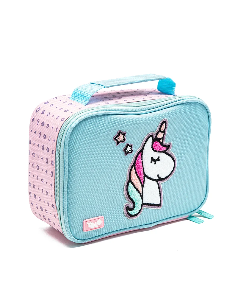 YOLO Yolo Rectangular Lunch Bag - Unicorn