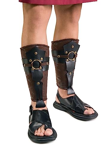 Rubies Boys Roman Leg "Armor" Costume Accessory for Themed Parties and Halloween, As Shown, One Size US - Image 5