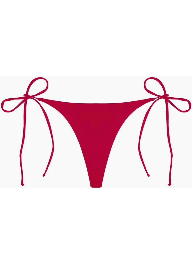 Ayyıldız 63005 Red String Bikini Bottom